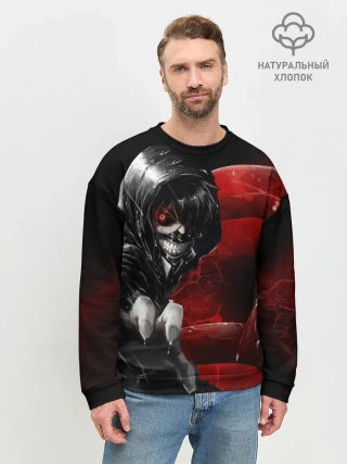 Мужской свитшот базовый / Kaneki Ken Kakuja