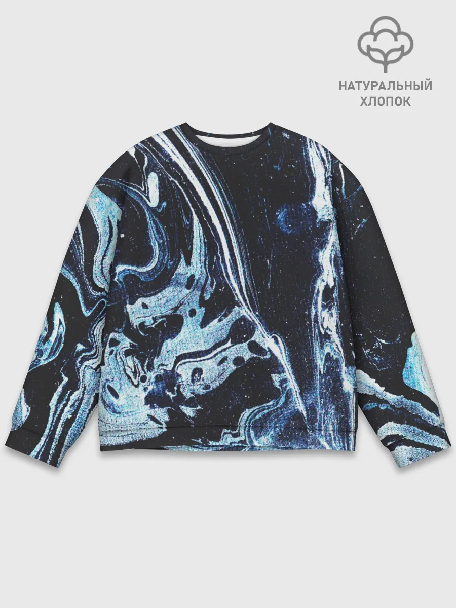 Мужской свитшот базовый / Текстура