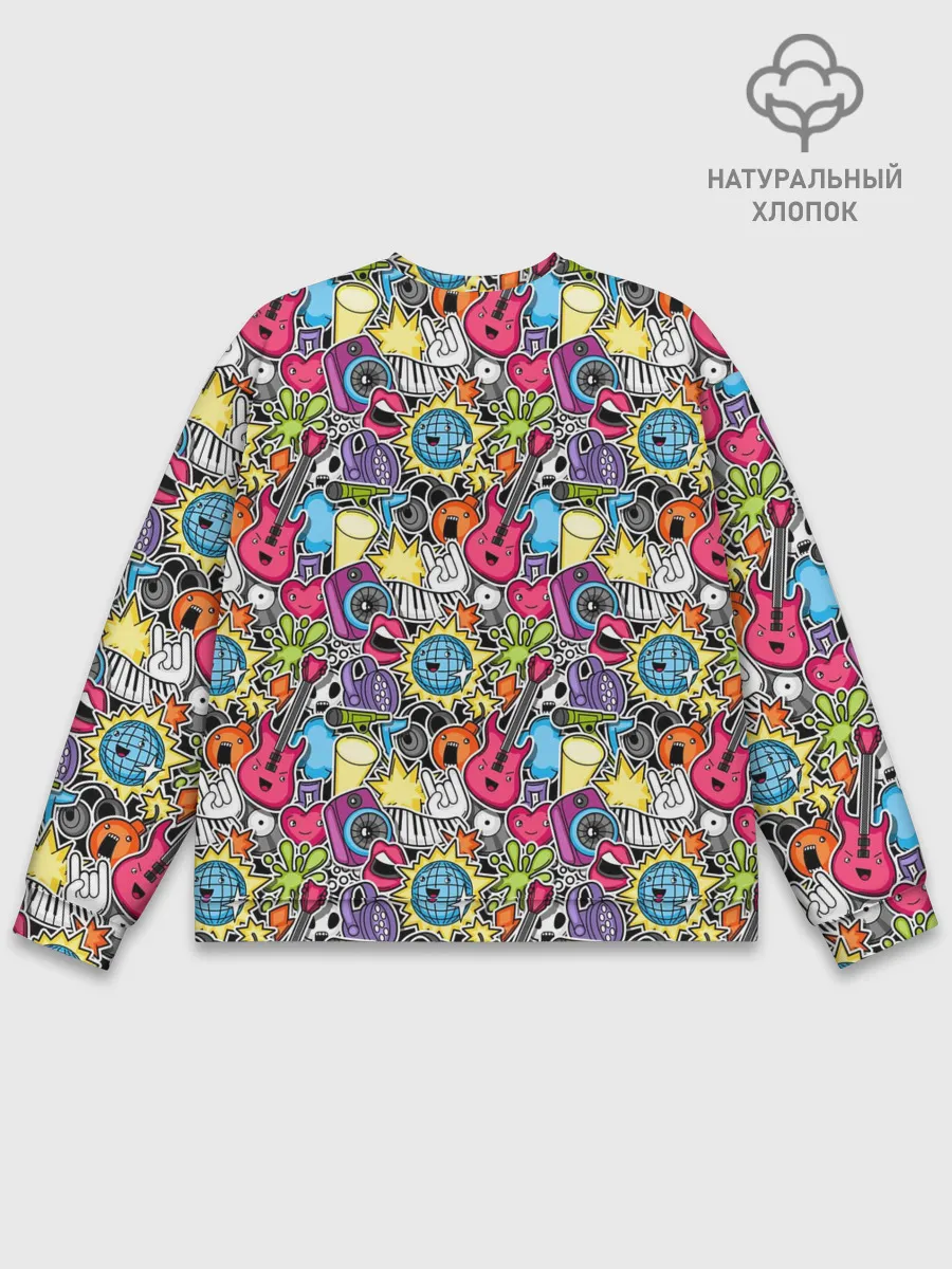 Мужской свитшот базовый / Музыкант