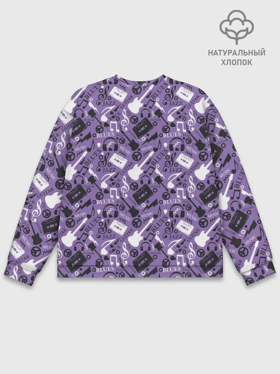 Мужской свитшот базовый / Музыка