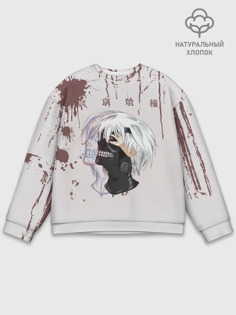 Мужской свитшот базовый / Канеки Кан