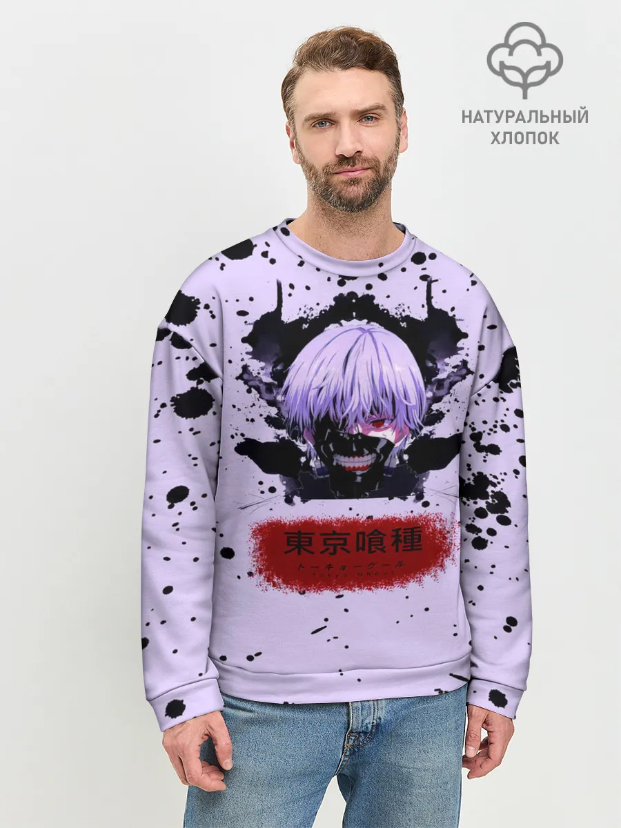 Мужской свитшот базовый / Канеки Кан