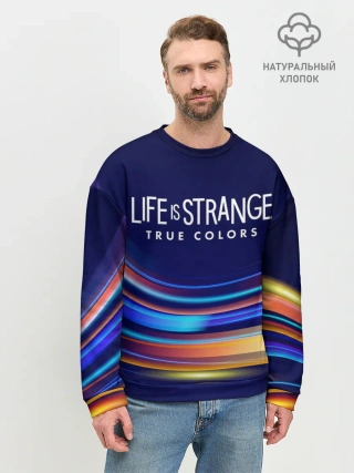 Мужской свитшот базовый / Life is Strange: True Colors