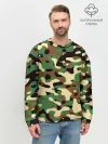 Мужской свитшот базовый / Камуфляж