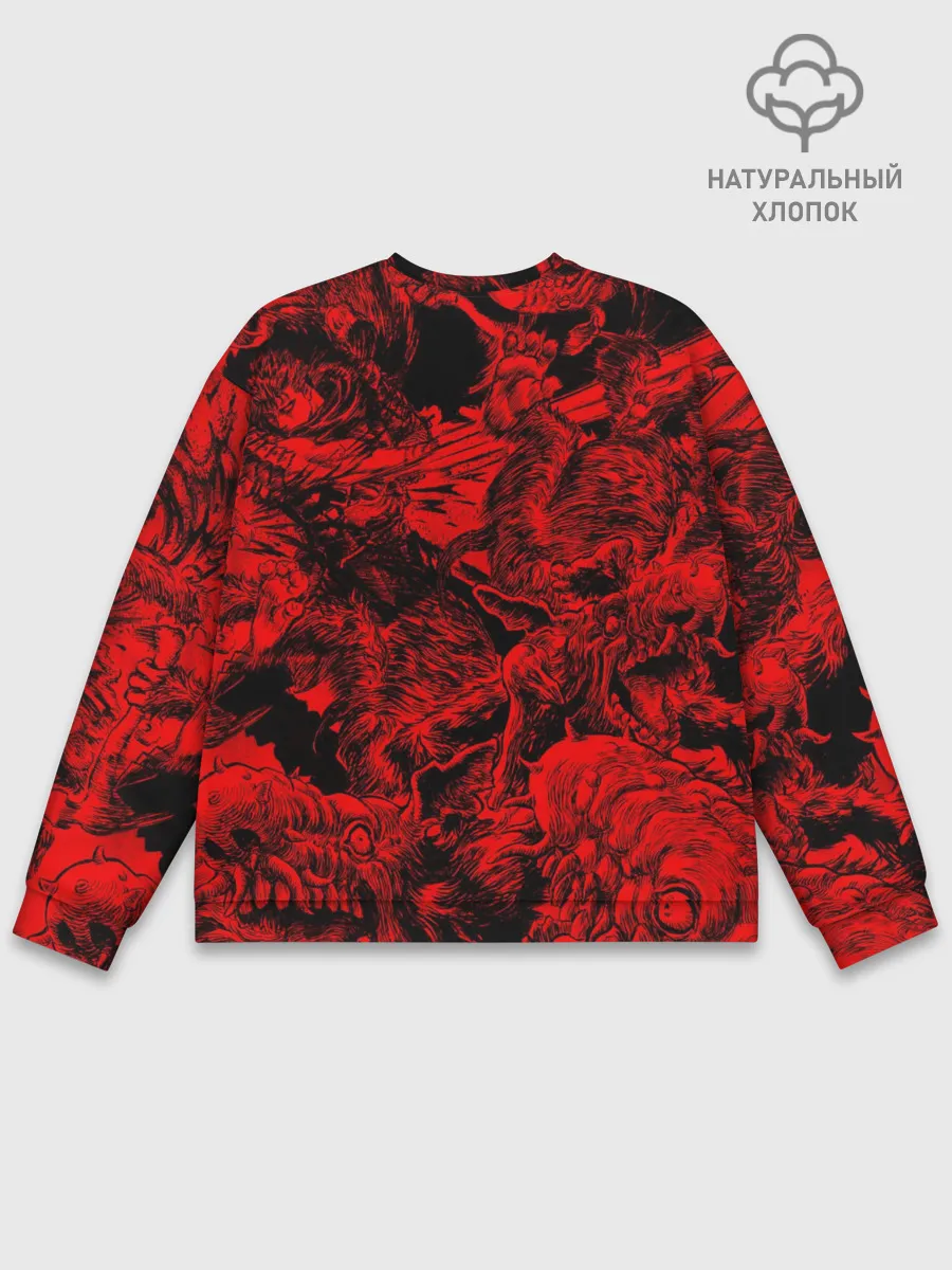 Мужской свитшот базовый / BERSERK skulls