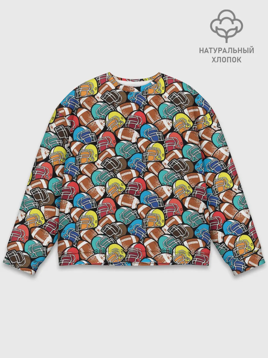 Мужской свитшот базовый / Американский Футбол