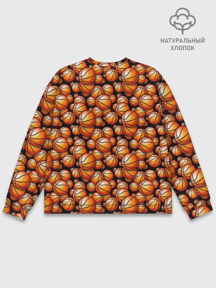Мужской свитшот базовый / Баскетбольные Мячи