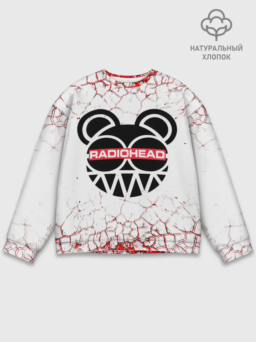 Мужской свитшот базовый / radiohead.