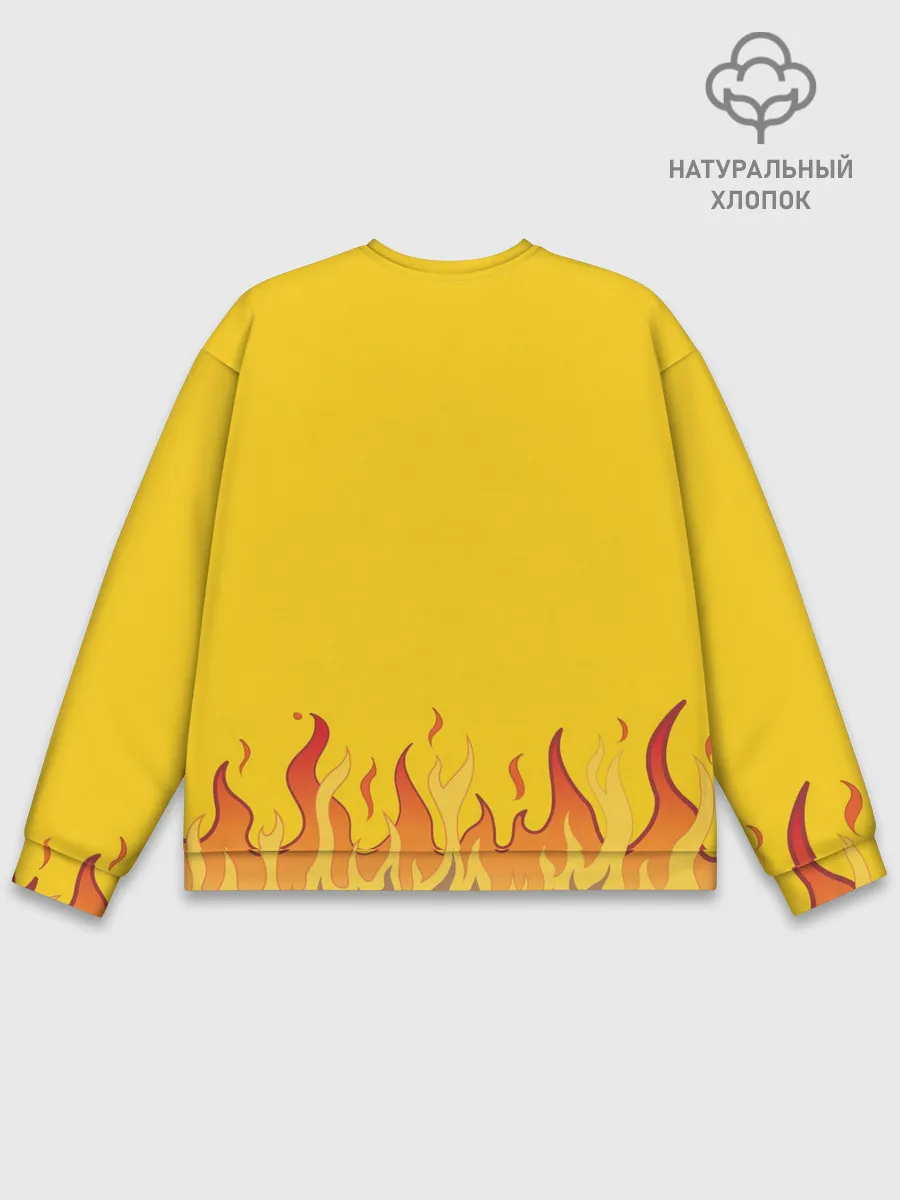 Мужской свитшот базовый / CUPHEAD | ДАНТЕ