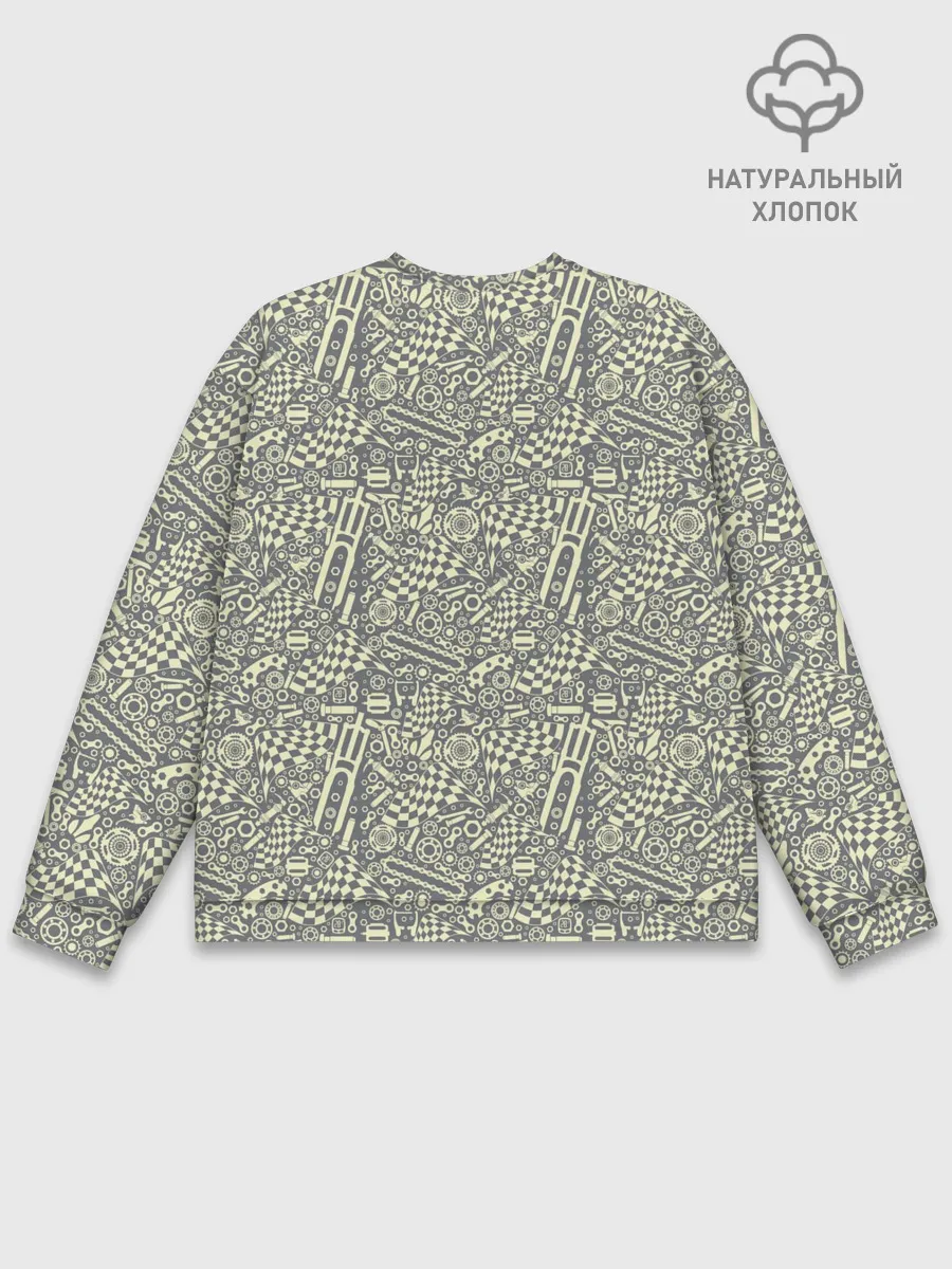 Мужской свитшот базовый / Велозапчасти