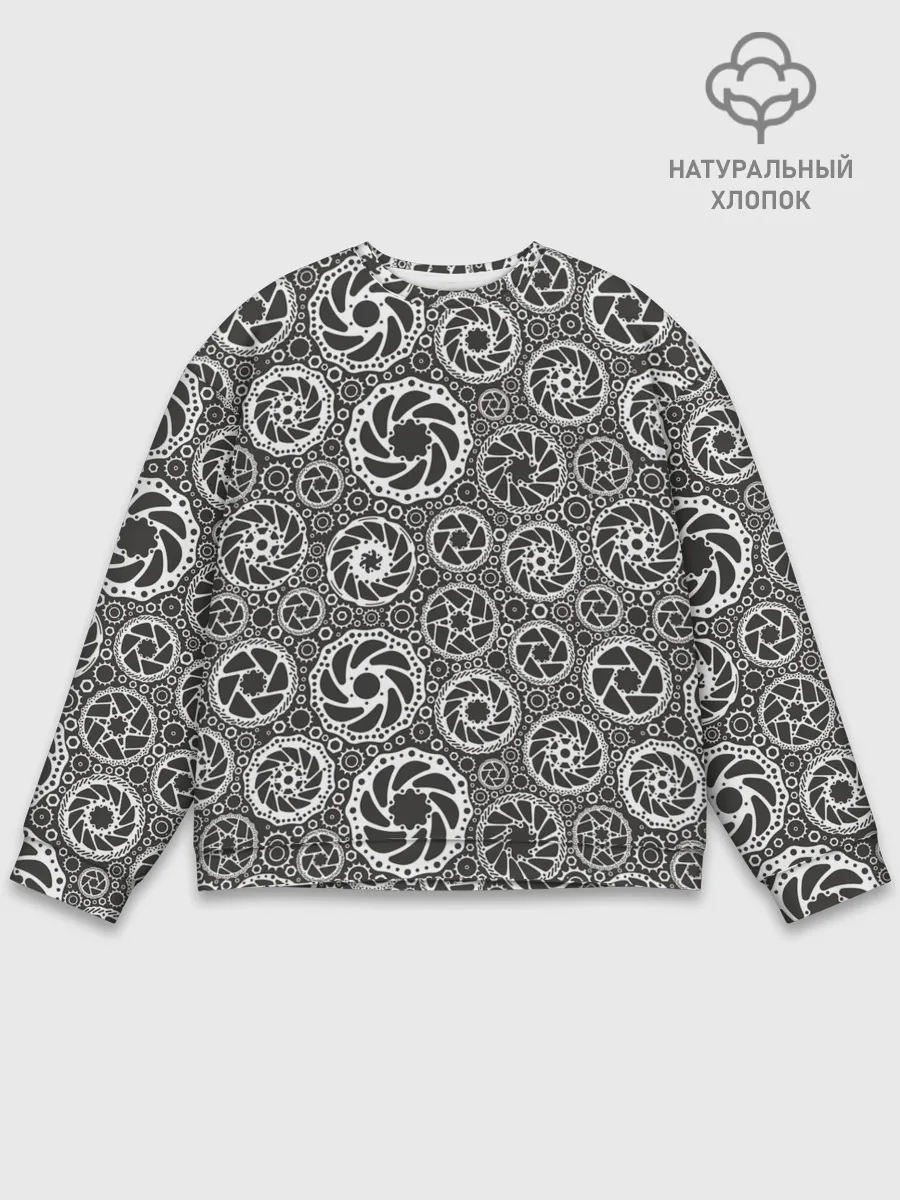 Мужской свитшот базовый / Детали Велосипеда