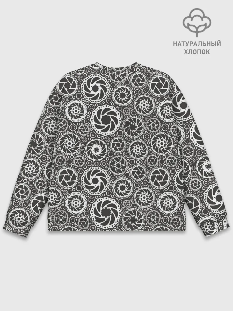 Мужской свитшот базовый / Детали Велосипеда