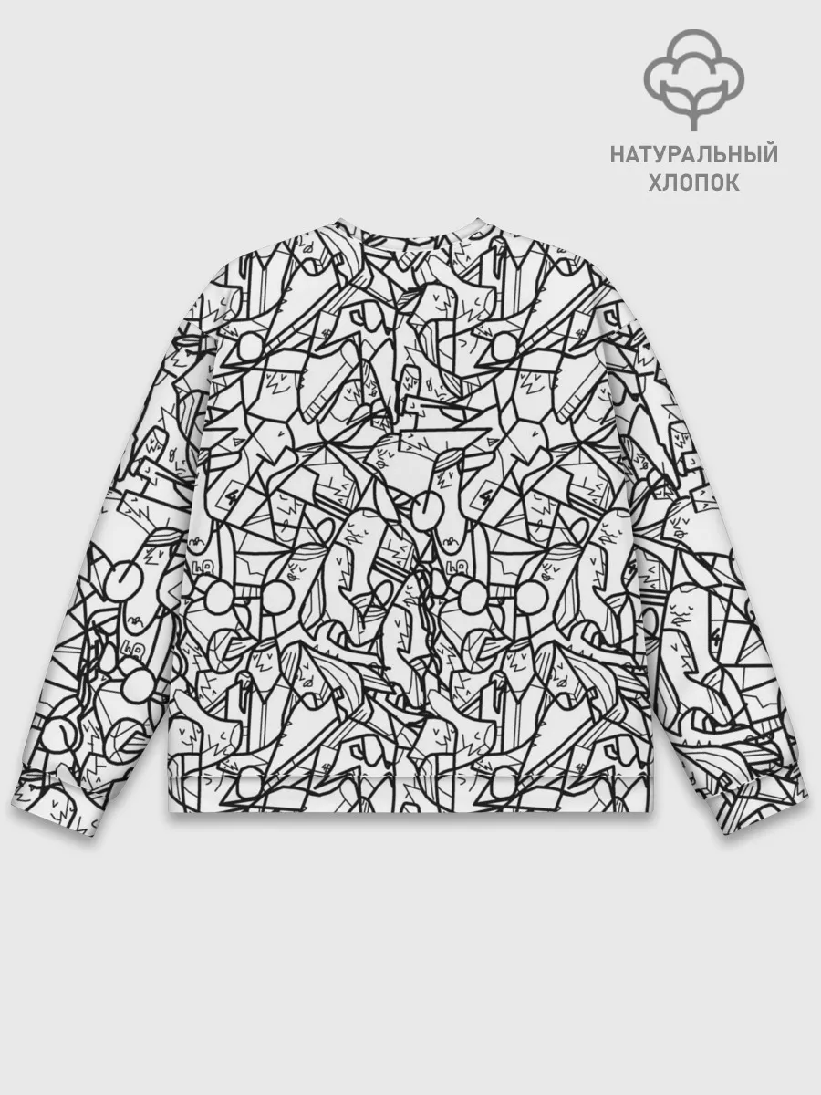 Мужской свитшот базовый / Масса людей