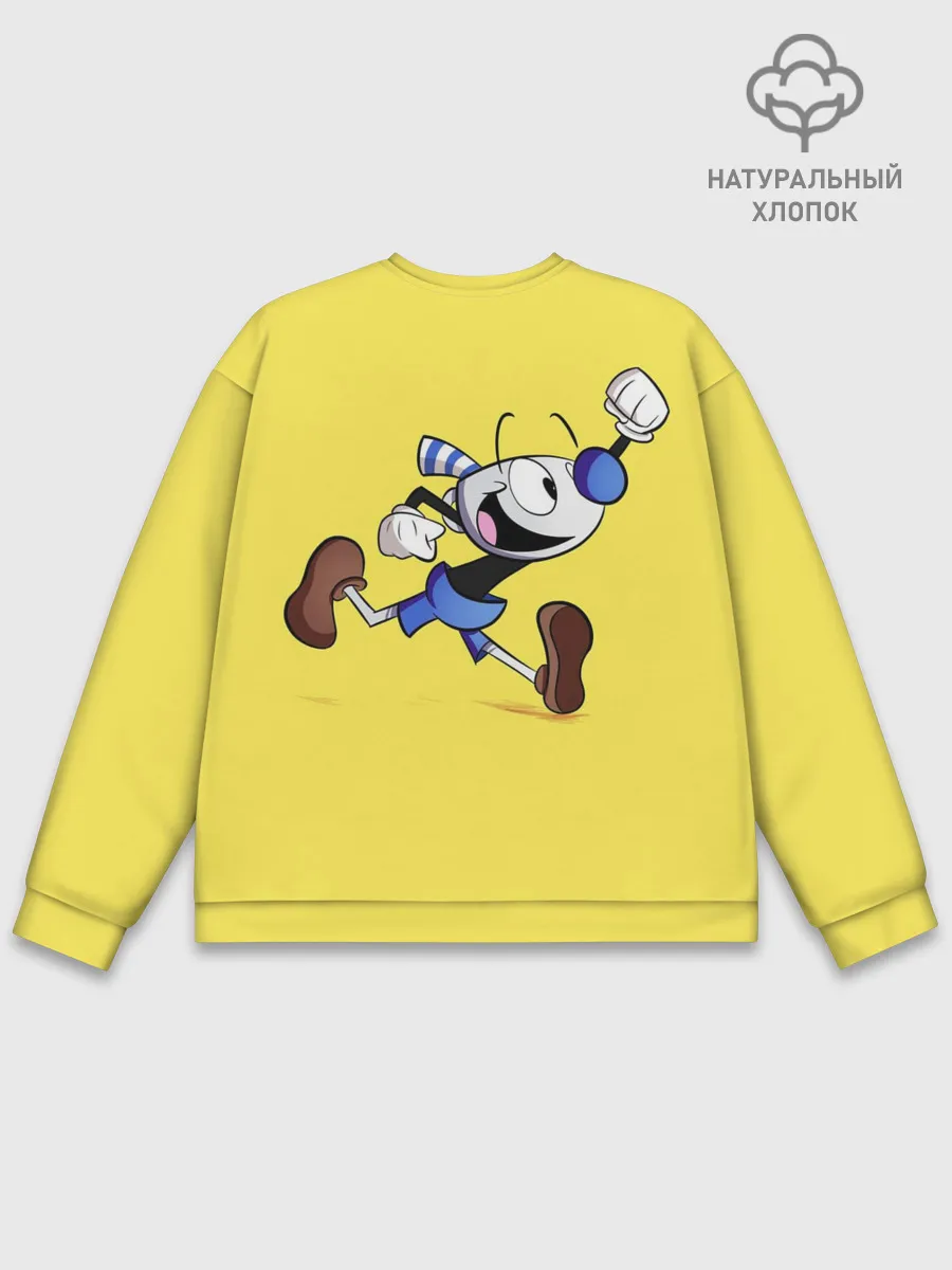 Мужской свитшот базовый / CUPHEAD|