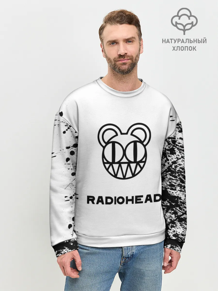 Мужской свитшот базовый / radiohead