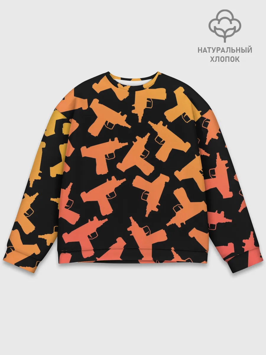 Мужской свитшот базовый / Узи