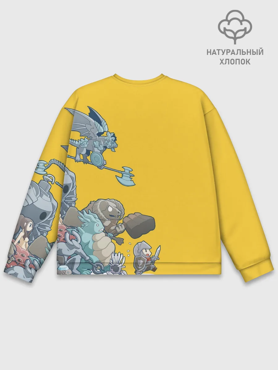 Мужской свитшот базовый / RUN HERO RUN