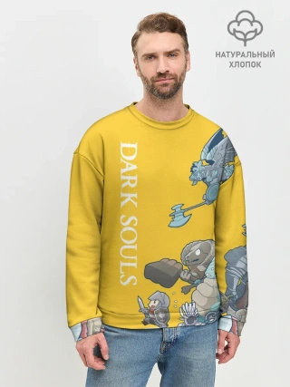 Мужской свитшот базовый / RUN HERO RUN