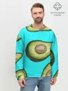 Мужской свитшот базовый / Авакадо