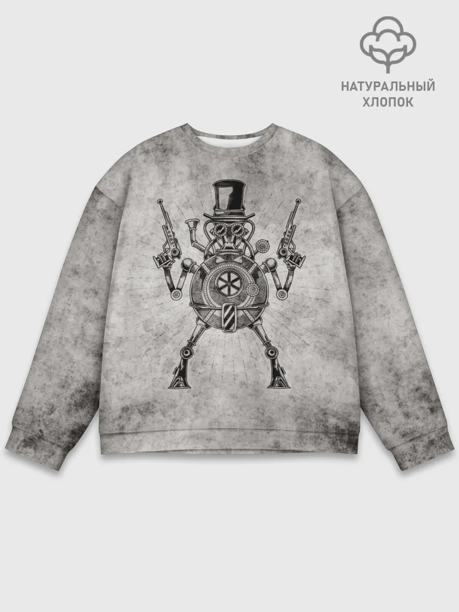 Мужской свитшот базовый / Стимпанк