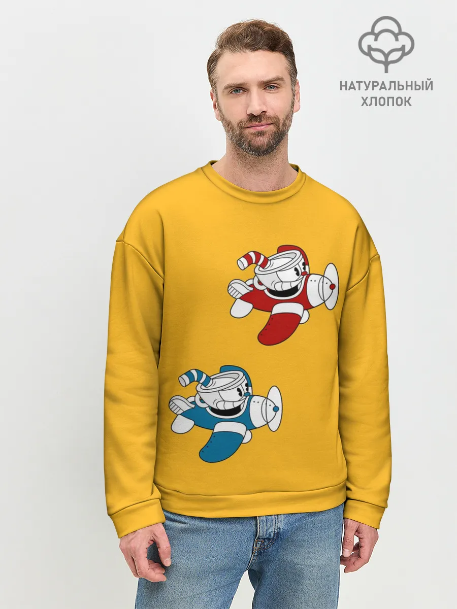 Мужской свитшот базовый / CUPHEAD