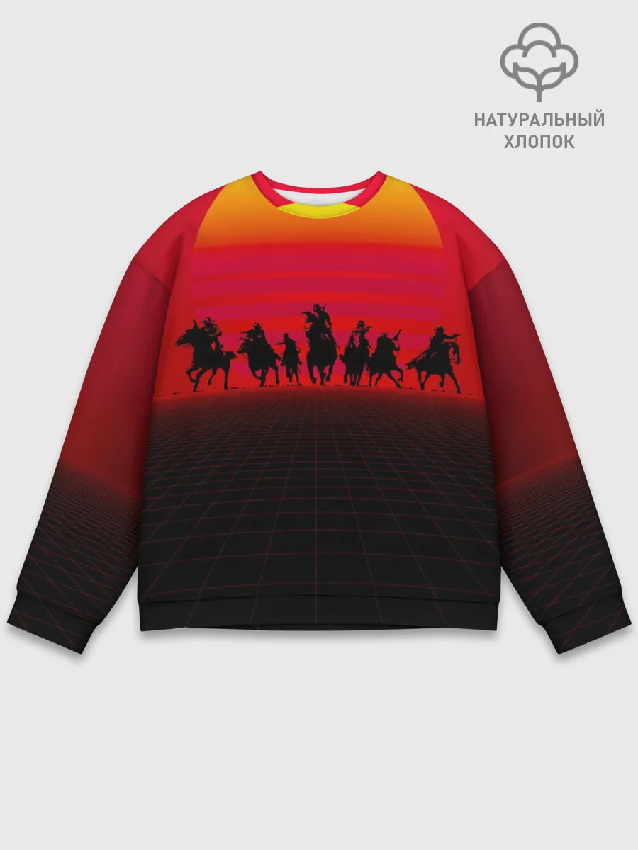 Мужской свитшот базовый / read dead