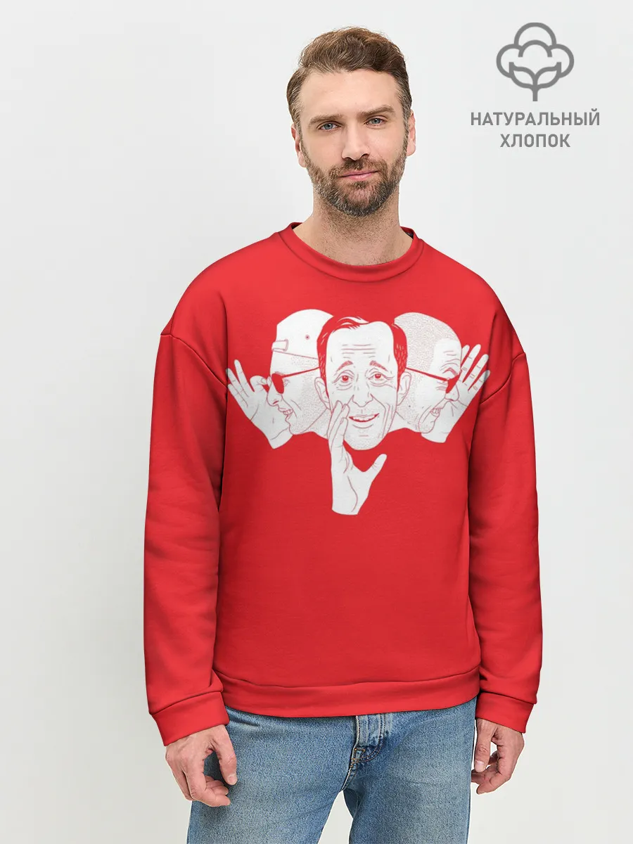 Мужской свитшот базовый / КРОВОСТОК