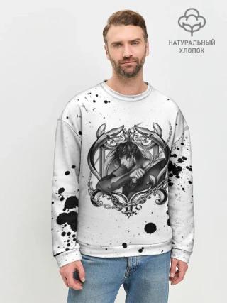 Мужской свитшот базовый / Castlevania | Trevor Belmont