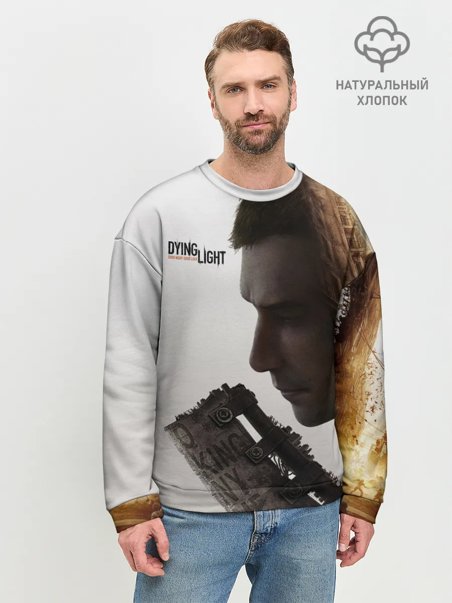 Мужской свитшот базовый / Даинг лайт