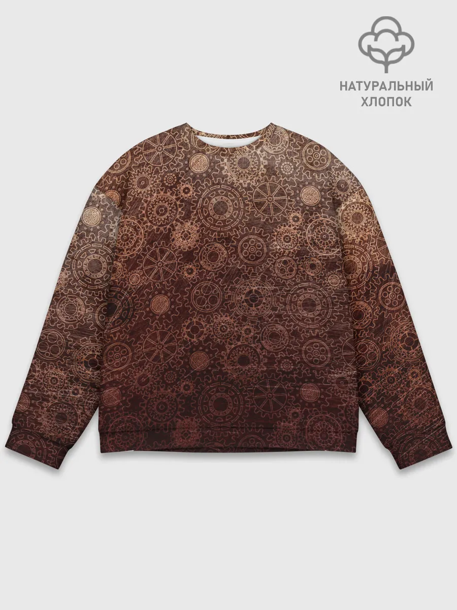 Мужской свитшот базовый / Шестеренки