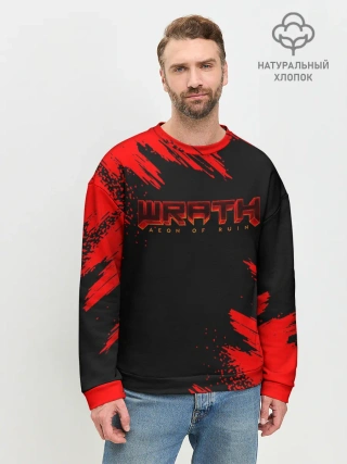Мужской свитшот базовый / WRATH: Aeon of Ruin LOGO