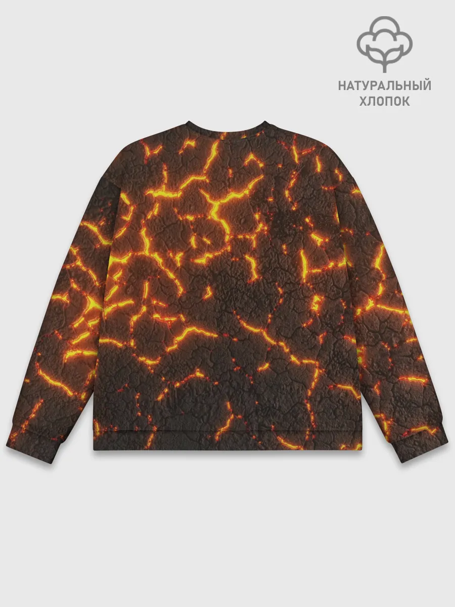 Мужской свитшот базовый / Помпеи 3D