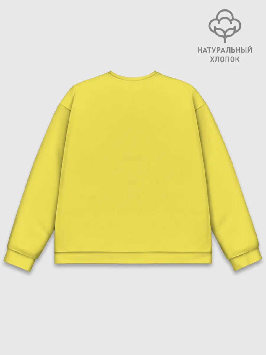 Мужской свитшот базовый / Zenitsu Agatsuma Kimetsu no Yaiba