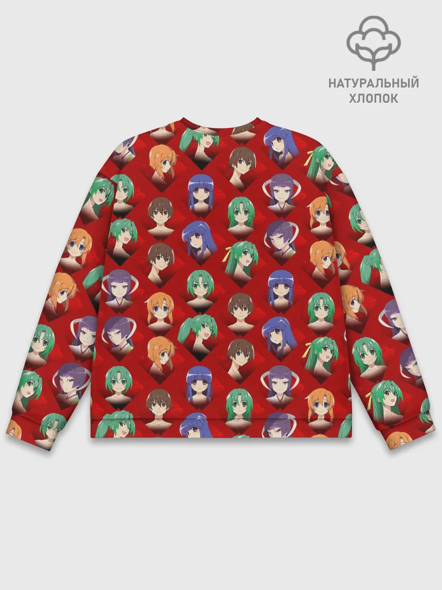 Мужской свитшот базовый / Characters Higurashi no...