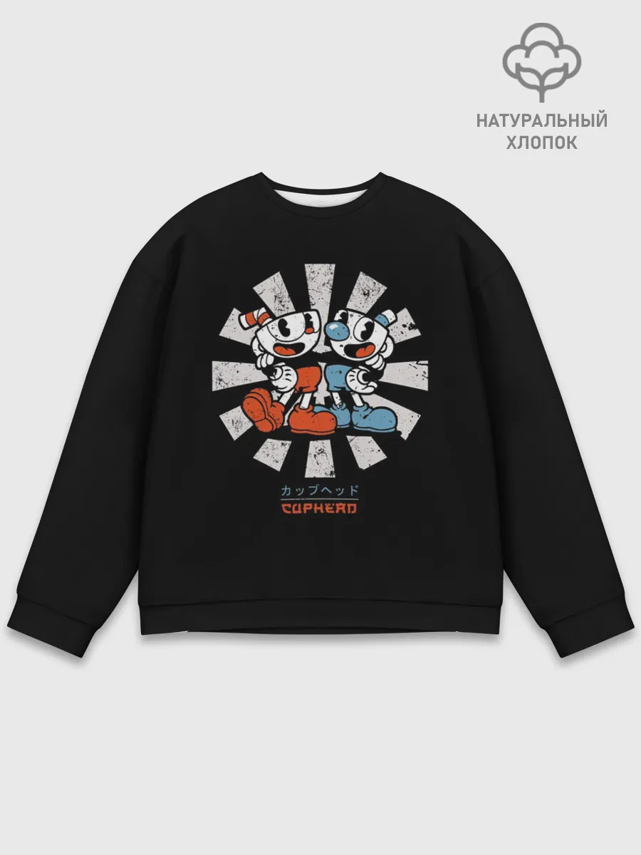 Мужской свитшот базовый / CUPHEAD