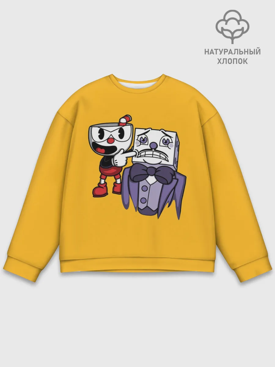 Мужской свитшот базовый / CUPHEAD