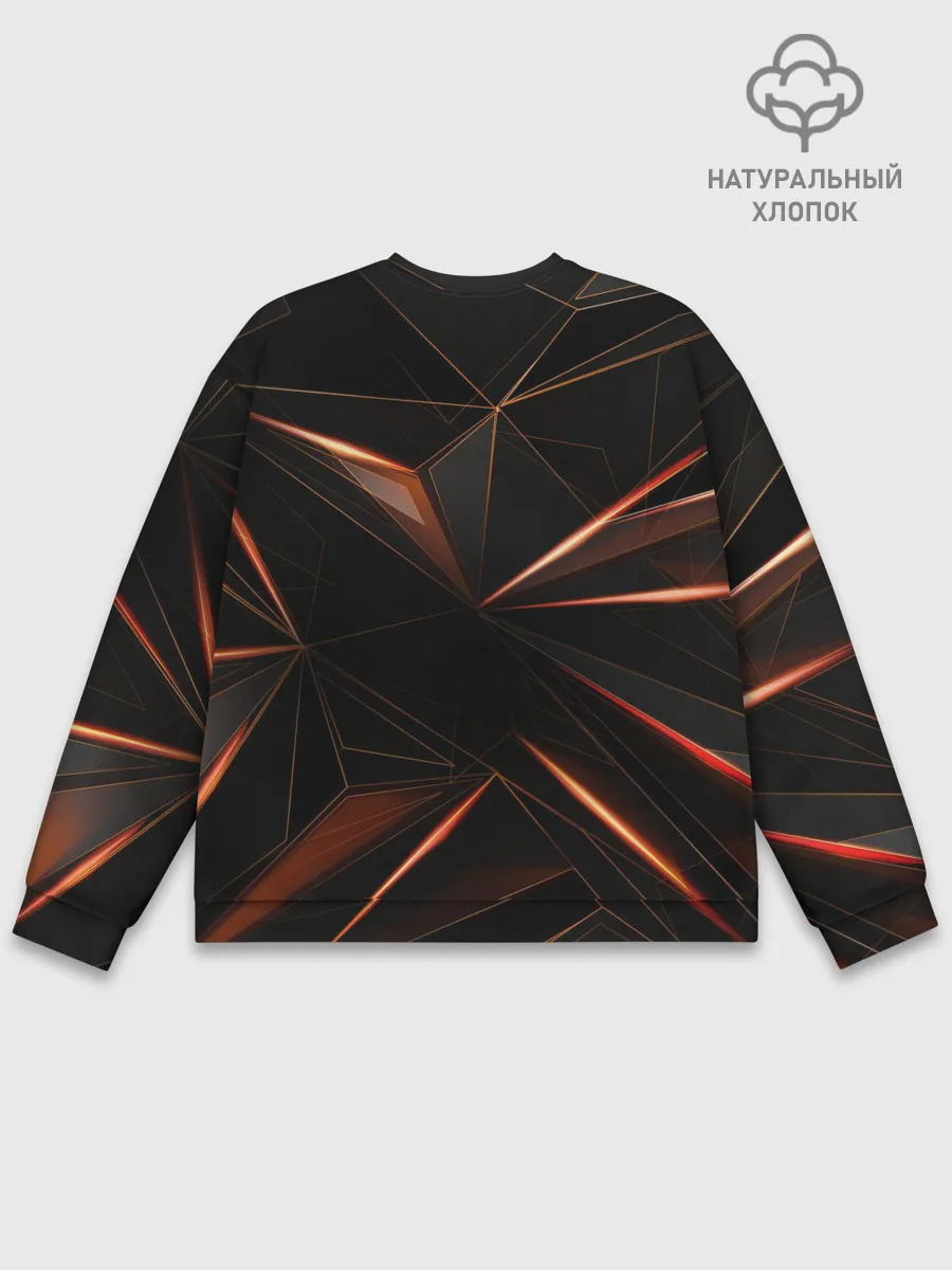 Мужской свитшот базовый / Геометрическая Абстракция
