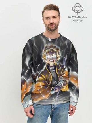 Мужской свитшот базовый / ЗЕНИЦУ | ZENITSU | KNY