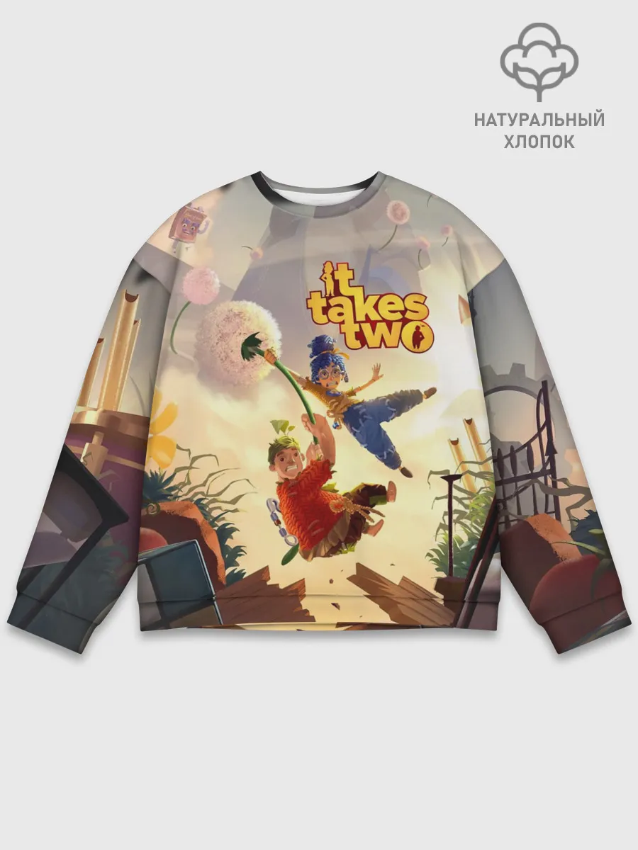 Мужской свитшот базовый / It Takes Two