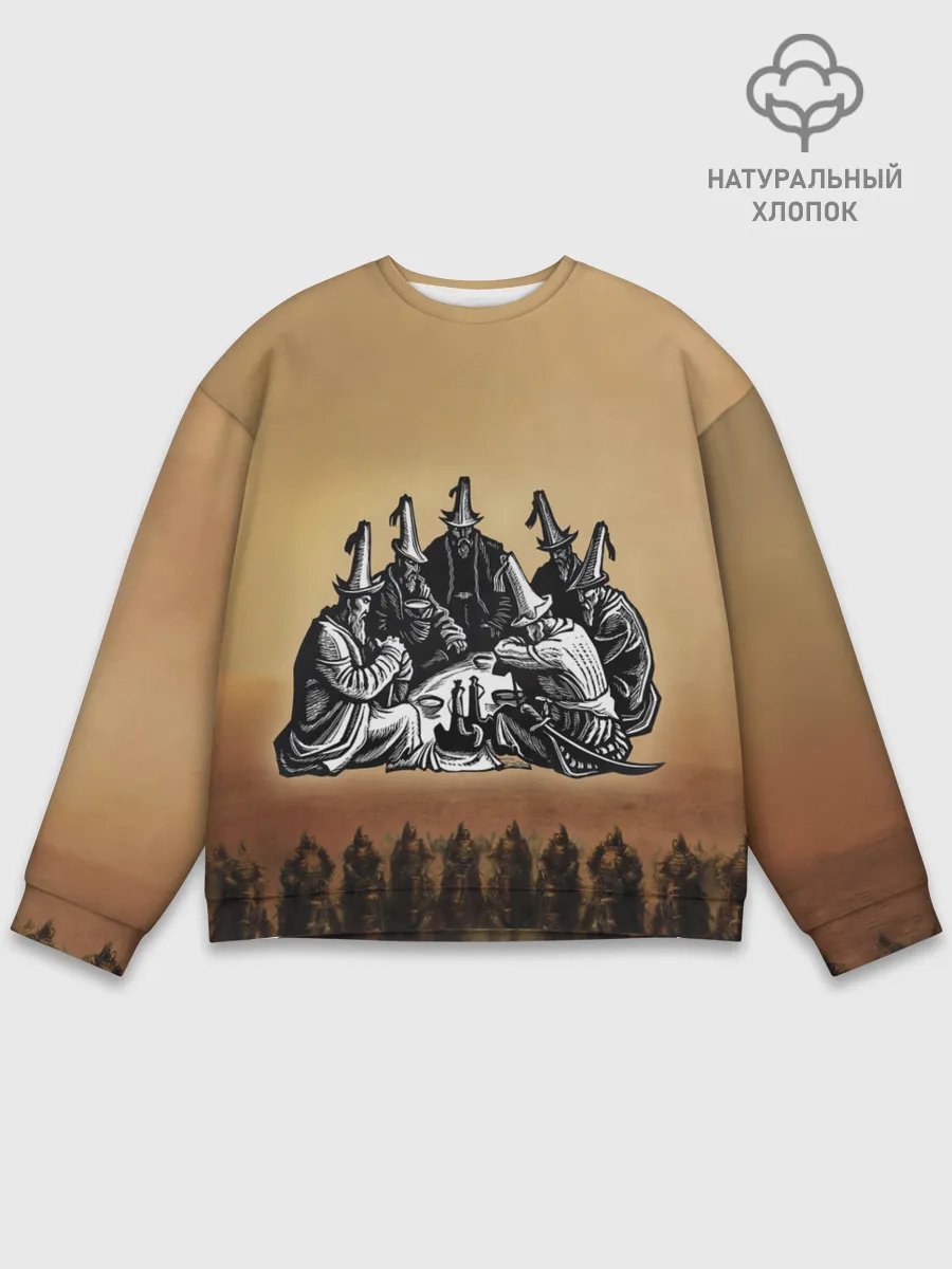 Мужской свитшот базовый / Эпос Манас