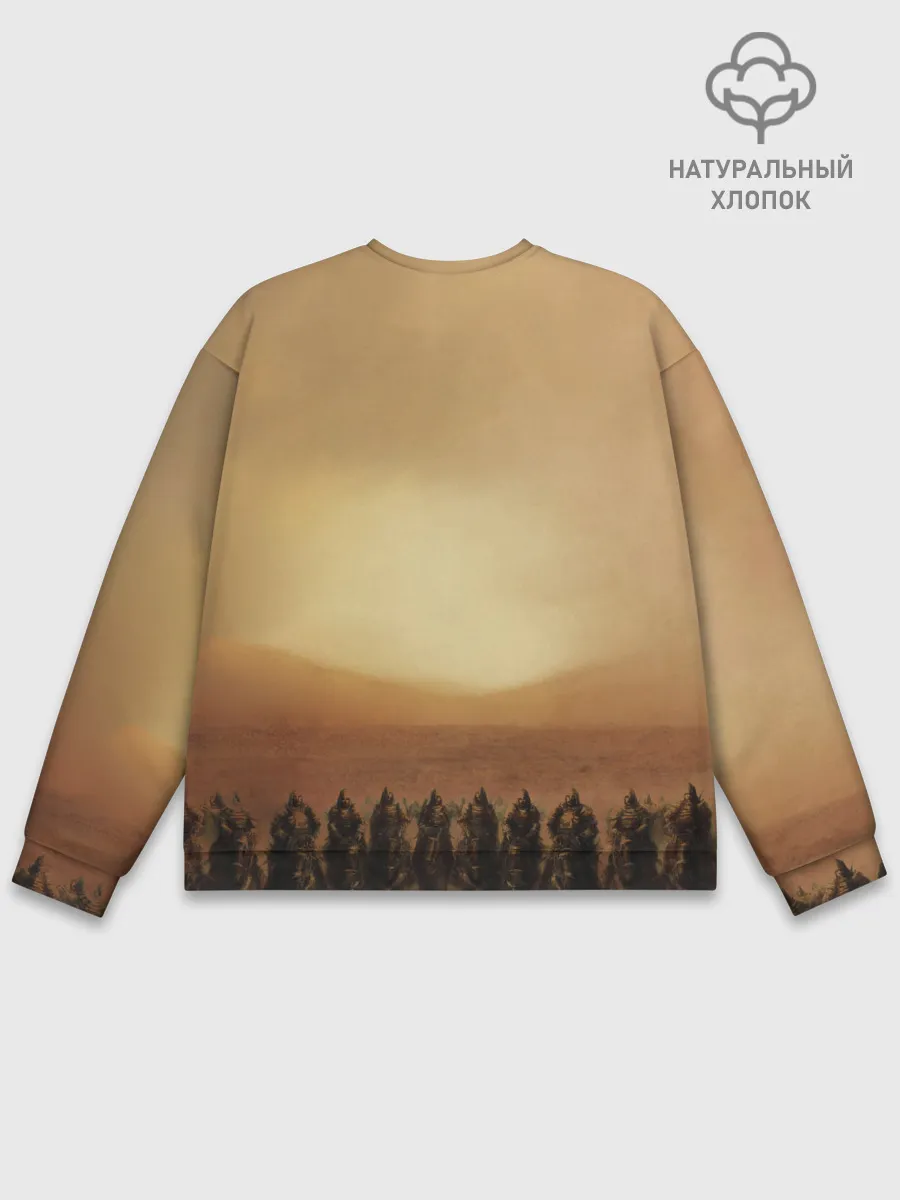 Мужской свитшот базовый / Эпос Манас