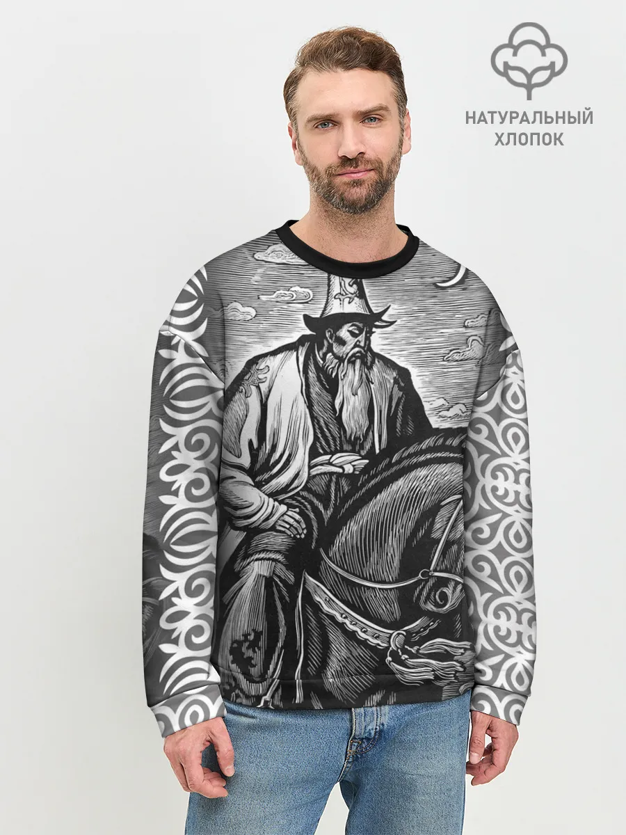 Мужской свитшот базовый / Бакай - Манас