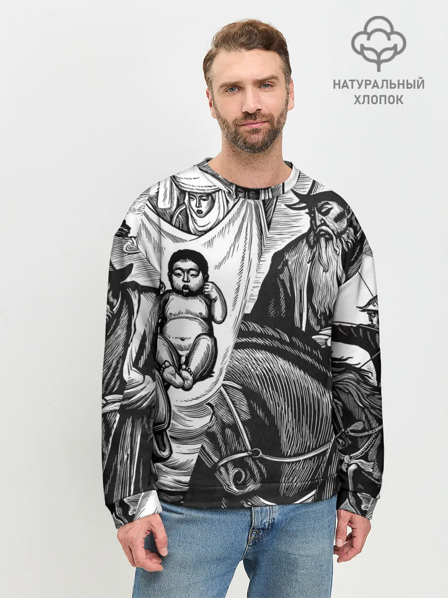 Мужской свитшот базовый / ЭПОС МАНАС