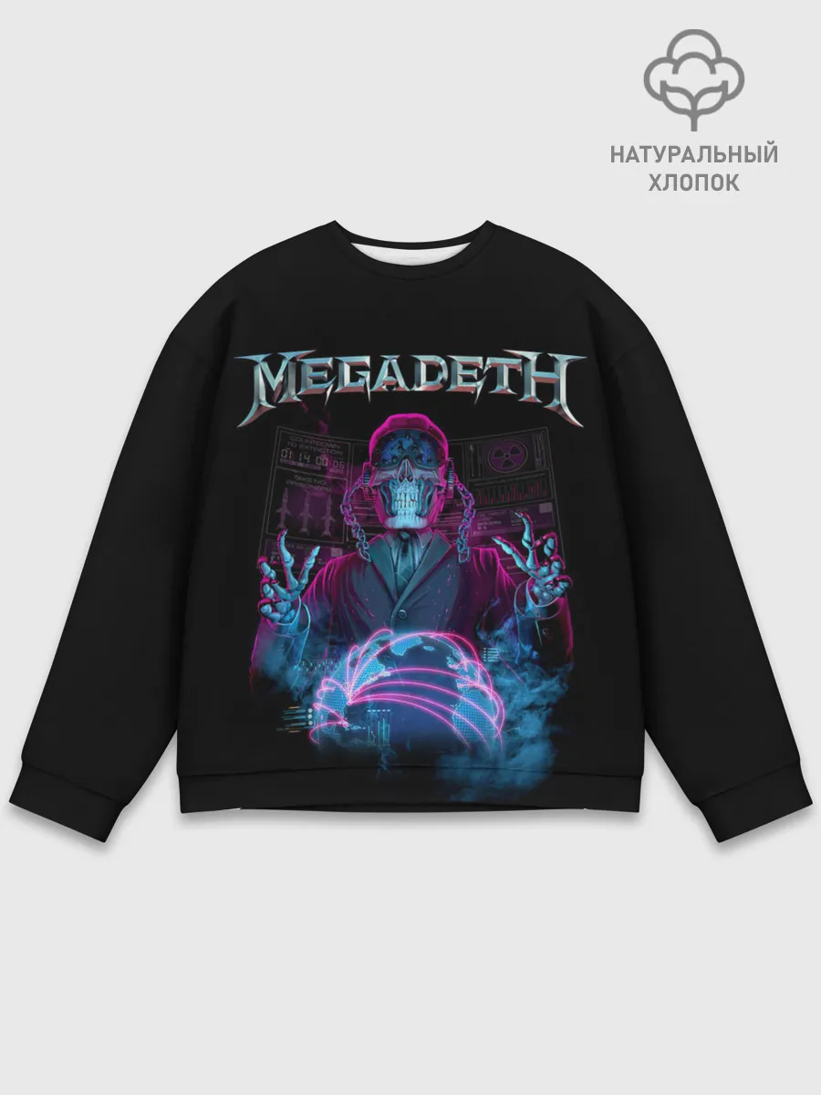 Мужской свитшот базовый / MEGADETH