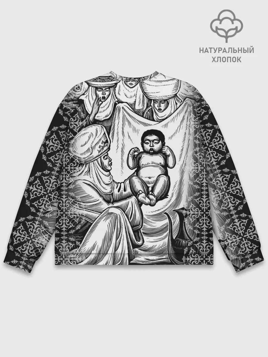 Мужской свитшот базовый / Манас Баатыр