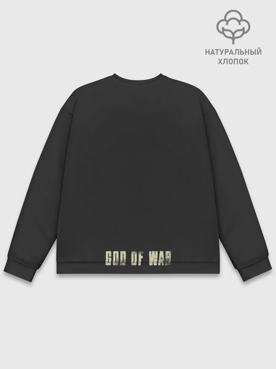 Мужской свитшот базовый / Кратос