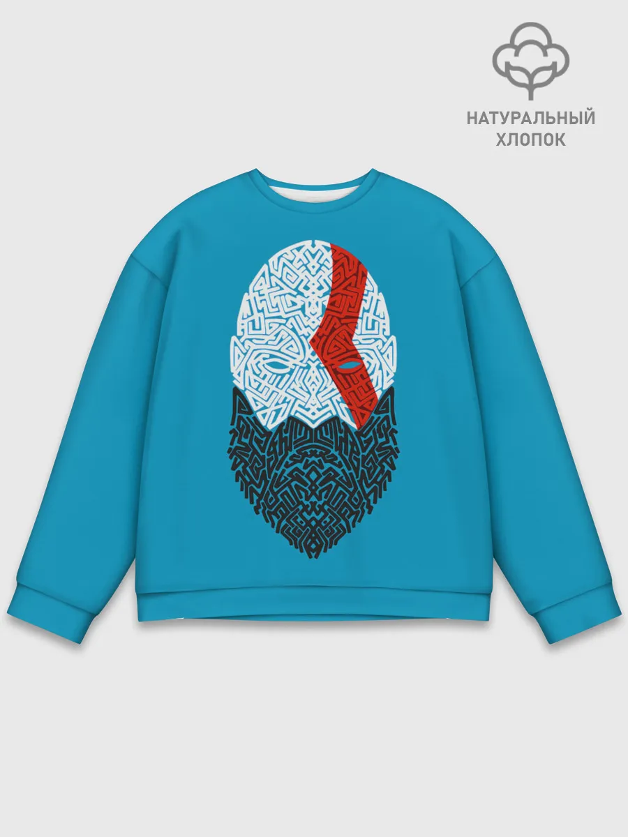 Мужской свитшот базовый / Бог войны