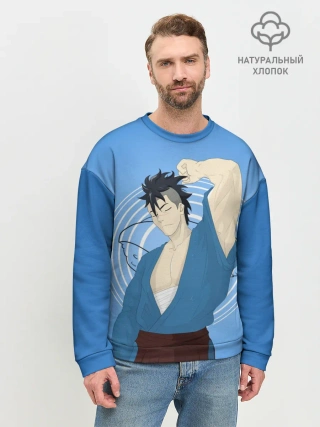 Мужской свитшот базовый / Food wars Shokugeki no Soma