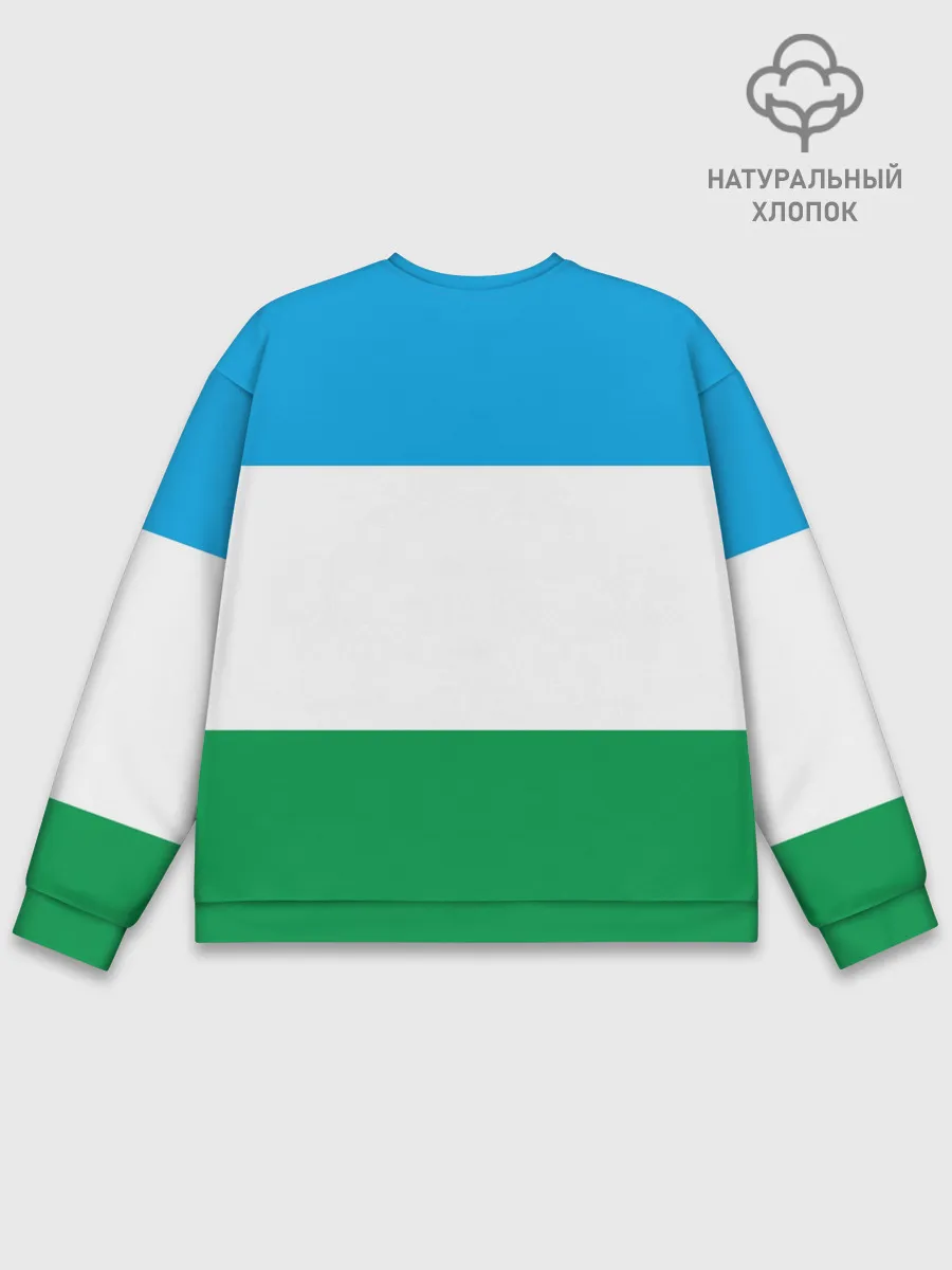 Мужской свитшот базовый / Башкортостан