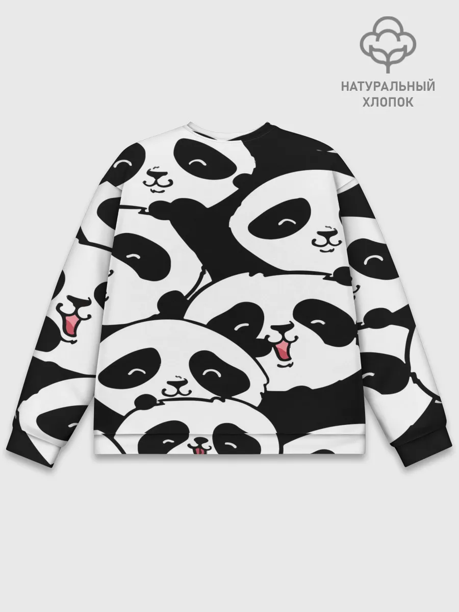 Мужской свитшот базовый / панды